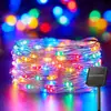 Luzes de Fio de Cobre Solar Amazon Luzes de Fio de Fada Decoração de Pátio LED Luzes Externas Luzes de Natal