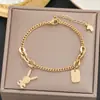 Cientos de Pulseras Meichen Europeas y Americanas Oro de 18K Titanio de Acero No Desvanecible Joyería de Mano Sencilla y Versátil de Moda Personalizada para Mujer