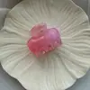 Patrón de Flujo de Mármol Color Degradado Gelatina Combinación Grande y Pequeña Pinzas de Tiburón Pinzas Transparentes para el Cabello Accesorios para el Cabello de Color Gelatina