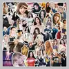 50 Pegatinas de Blackpink Estrellas Idol Coreanas Venta al por mayor Transfronteriza Decorativas para Funda de Teléfono Móvil Pegatinas para Cuaderno DIY