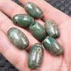 Cuentas Dispersas de Jade Lushong Verde Cinco Ojos Rayo Tianzhu Ágata Antigua Cuentas de Arroz Lezi Cuentas de Barril Accesorios de Joyería Cuentas
