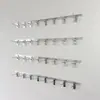 Estante de Exhibición para Pared para Accesorios de Teléfono Móvil, Artículos Pequeños, Calcetines, Colgadores de Aretes para Supermercado, Estante de Exhibición de Tablero Ranurado, Ganchos, Cepillos de Dientes