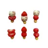 Mini Espetos de Frutas Vermelhas Gato Série Acessórios Acessórios para Nail Art Resina DIY Brincos Grampo de Cabelo Materiais