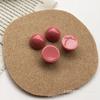 Zhen Tu Estilo Japonês Cor Abacate Versátil Cor Sólida Meia-Lua Patch de Resina Acessórios DIY Brincos e Acessórios de Cabelo Artesanais Atacado