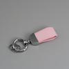 Chaveiro Estilo Francês Curto Padrão de Cordeiro Galvanizado Ouro Pérola Marca de Moda Chaveiro de Carro Corda de Couro Bonita Enfeites para Pendurar Casal
