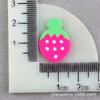 Piezas de Fruta de Arcilla Blanda Accesorios para Joyería DIY Adorno para la Cabeza de Cabeza Pin Material Hecho a Mano Pegamento de Gota Pegamento Cremoso Parche para Carcasa de Teléfono Móvil