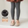 Otoño e Invierno Pantimedias Gruesas con Forro Polar para Niños Leggings Finos de Forro Polar para Niñas Mallas Capa Base Calcetines de Una Pieza Calcetines de Danza