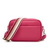 Comércio Exterior Transfronteiriço Bolsas Femininas da Moda 2025 Cor Sólida Versátil Simples PU Bolsa Transversal Feminina Bolsa de Ombro Pequena Quadrada Bolsa de Mão