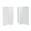 Pernas de mesa acrílicas transparentes 20-100mm pernas de mesa suporte de mesa de jantar tampo de rocha suporte de suspensão para mesa de ilha pés atacado