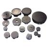 Suministro tapón para tubo de 45 mm, tapón para tubo de plástico para muebles, tapón de pie, tapón redondo para tubo, tapón redondo