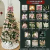 Decoraciones Navideñas para Sala de Estar 2025 Nuevo Set Rosa DIY Estilo Ins para el Hogar
