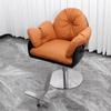 Silla de salón simple estilo japonés especial para peluquería ajustable giratoria taburete para corte de cabello teñido caliente taburete para barbería celebridad de Internet