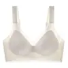 Sutiã Respirável com Tiras de Gel Jelly de Novo Estilo, Totalmente Fixas e Sem Costura, com Bojos Finos Moldados, Efeito Push-Up e Suporte para Prevenir Queda, Sutiã de Sustentação para Mulheres