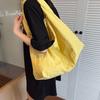 2026 Verano Nuevo Gran Capacidad Estilo Perezoso Simple Casual Hombro Axila Viajero Bolso de Mano de Moda Transfronterizo