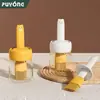 Brocha de Aceite para el Hogar, Botella de Aceite de Vidrio Integrada Resistente a Altas Temperaturas, Brocha de Cocina Especial de Grado Alimenticio para Barbacoa y Horneado, Brocha de Silicona