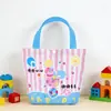 Cesta de Lanches de Aniversário Infantil para Lembrancinhas de Festa de Jardim de Infância Sacolas Pequenas de Presente Práticas Caixa de Lembrancinha de Décimo Aniversário