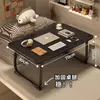 Mesa de cama pequeña, escritorio para estudiantes, mesa de estudio, mesa plegable, mesa Kang, mesa para computadora portátil, mesa para dormitorio, ventana salediza
