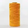 Corda de algodão com núcleo torcido de 3mm, corda trançada artesanal DIY, fio de algodão, disponível na Amazon e AliExpress, corda trançada de algodão puro colorida