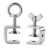 Abrazadera de Tigre de Acero Inoxidable 304 Abrazadera para Tubería en Forma de U en Forma de C Abrazadera de Fijación Cuadrada para Tubería de Acero Abrazadera de Anillo de Elevación de Apriete Manual