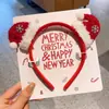 Chapéu Faixa de Cabeça de Natal Estrela Fofo Pelúcia Acessórios de Cabelo de Natal Festa de Feriado Infantil Fivela de Cabeça para Fantasia