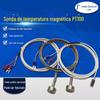 Sensor de temperatura PT100 Tipo de adsorção Tipo de sucção magnética PT1000 Ímã Resistência térmica Sonda de temperatura magnética forte K Par
