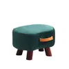 Taburete pequeño para el hogar, creativo, de manzana, bajo, para sala de estar, sofá, reposapiés, banco pequeño para niños, entrada, taburete para cambiarse los zapatos
