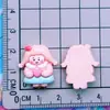 Rosto Brilhante Menina Fofa e Cheinha Menina Cheinha Gel Creme Acessórios de Cabelo Capa de Celular Acessórios Presilha de Cabelo Acessórios de Resina Patch