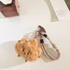 Colgante de Muñeco de Peluche Hoja de Arce Ins de Moda Cadena Colgante Corta para Bolso Lanyard de Funda de Teléfono Móvil para Mujeres