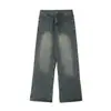 Jeans Rectos Holgados Estilo Retro Americano Cleanfit para Hombre Primavera/Verano 2026 Estilo Juvenil Pantalones de Pierna Ancha para Pareja