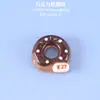 Paleta de Oso Chocolate Accesorios de Resina Venta al por Mayor Accesorios DIY Materiales Hechos a Mano Decoraciones para Zapatos Pegatinas para Tazas de Agua Pegamento de Crema