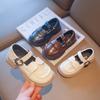 Zapatos de Princesa Cuadrados de Charol Suave para Niñas 2022, Zapatos Casuales de Velcro de Moda para Niñas