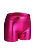 Leggings infantis transfronteiriças com acabamento brilhante revestido de ouro, shorts da moda, alta elasticidade, justas ao corpo, design simples de cintura alta, calças de dança