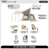 Tienda inflable exterior totalmente automática, portátil, engrosada, para acampar al aire libre, para pasar la noche, juego de equipo de camping plegable