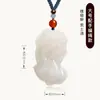 Colgante Pixiu de Jade Hetian de Xinjiang Pi Xiu de Jadeíta para Hombres y Mujeres para Atraer Riqueza y Buena Suerte Colgante Pixiu de Jade Colgante de Jade