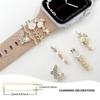 Adequado para pulseira de relógio de maçã anel decorativo pulseira de relógio de silicone universal anel decorativo prego decorativo