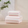 Toalla de Felpa Coral a Rayas Transfronteriza Toalla de Baño Toalla de Baño Gruesa Estilo Piña Clase A Toalla de Baño Grande Absorbente Toalla para Lavar la Cara