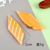 Modelo de sushi tamanho pequeno sushi sashimi camarão yizi sushi culinária japonesa acessórios para brincar de comida bola de arroz arroz