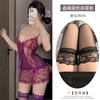 Lingerie Sexy Feminina, Renda de Luxo Pura Tentação de Luxúria Camisola com Suspensório para Seios Pequenos, Roupa Íntima de Casal 2616
