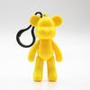 Chaveiro Pingente Urso Fluido de 3 polegadas Acessórios Urso de Diamante Bolsa Presente Artesanato Desenho Animado Acessórios Atacado