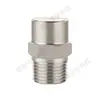 Acero inoxidable 304 boquilla de abanico de 65 grados boquilla pulverizadora de máquina de limpieza tipo V boquilla atomizadora de abanico de limpieza de alta presión