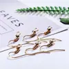 Accesorios para joyería DIY con cuentas gancho para oreja 100/bolsa