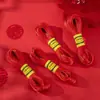 Línea 5 2.5mm Línea de amarre china 5 línea de jade encriptada material de cuerda roja cuerda trenzada venta al por mayor