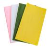Papel de seda de color puro transfronterizo Papel de envolver para ramo de flores hecho a mano Papel para ramo de florería Papel de envolver translúcido forrado para flores secas Provisto especialmente