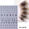 FULL BEAUTY Nuevas Pegatinas Transfronterizas Doradas y Plateadas de Estrella, Luna, Sol para Uñas Pegatinas de Estrella para Uñas Pegatinas para Uñas DIY
