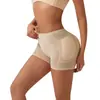 Pantalones Europeos y Americanos de Talla Grande para Glúteos y Entrepierna con Almohadillas de Esponja Extraíbles, Pantalones Elevadores de Glúteos Falsos, Pantalones Moldeadores Postparto