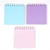 Cuaderno Espiral de Helado Cuaderno de Hojas Sueltas para Estudiantes Cuaderno de PVC Cuaderno Estilo Simple