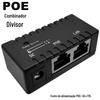 Combinador POE passivo de porta única, divisor POE, módulo de fonte de alimentação POE, caixa de fonte de alimentação POE