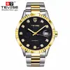 TEVISE2026 nuevo reloj mecánico para hombre, reloj mecánico para hombre, reloj dorado, reloj mecánico totalmente automático