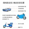 Rastreador de Coche Localizador de Vehículo Localizador de Coche Transfronterizo Localizador de Vehículo Eléctrico Localizador GPS Montado en Vehículo