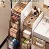 Estante de Almacenamiento para Baño Gabinete Sandwich para Baño Cajón de Almacenamiento Lateral para Inodoro Gabinete de Almacenamiento para Espacios Estrechos del Inodoro